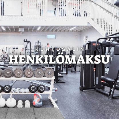 Kuntosali henkilömaksu