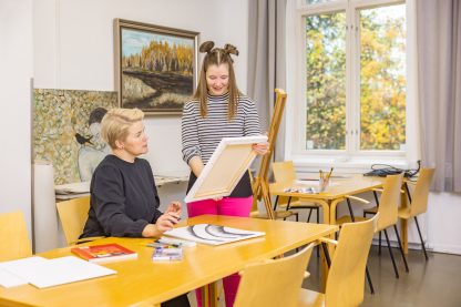 Luova tila kuvataide