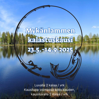 Mykänlammen kalastuskausi 2025